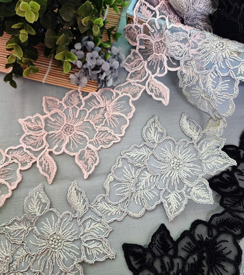 Embroidered Lace Trim