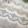 Mosaic Leaf Corded Embroidery Lace No 648