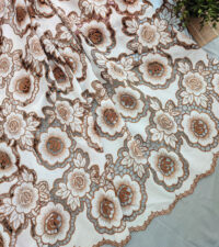 Rose Design Cutwork Korean Fabric No 672