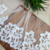 Wavy Florals One Sided Net Lace No 669