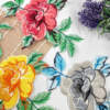 Floral Embroidered Applique No 707