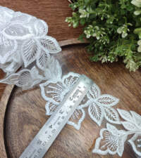 Floral Cord With Sequins Lace No 718b