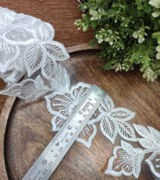 Floral Cord With Sequins Lace No 718b