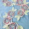 Geometric Rose Sequins Applique No 735