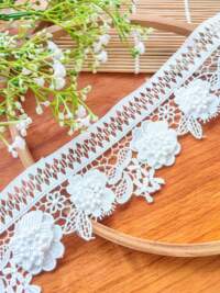 3D Floral Guipure Lace 726