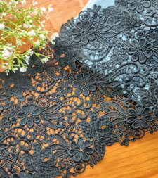 Floral Foliage Statement Guipure Lace No 750