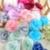 Fluffy Organza Tissue Flowers Item No 762