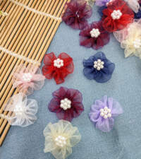 Mini Organza Flowers 4 Item No 770a