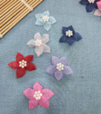 Mini Organza Flowers 1 Item No 767a