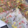 Gardenia Multicolor Embroidery Net Lace No 878