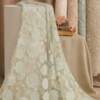 3D Floral Fabric On Net Item No 823