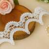 Deep Scallops Border Guipure With Sequins Lace No 697