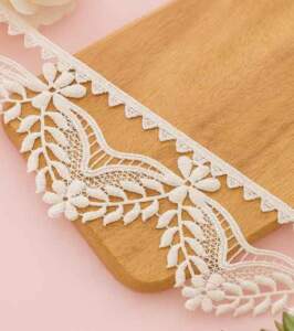 Monochrome Guipure 4 Series Lace No 598