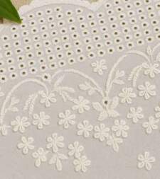 Statement Hakoba With 3D Florals Lace No 877b