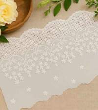 Statement Hakoba With 3D Florals Lace No 877a