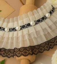 Frill Fancy Net Frill Lace No 824b