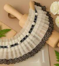 Frill Fancy Net Frill Lace No 824