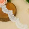 Shallow Scallops Guipure With Sequins Lace No 699