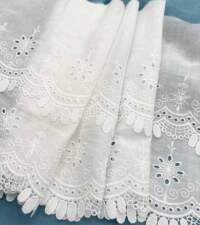 Double Layer Hakoba Scallops With Gpo Fringe Lace No 842a