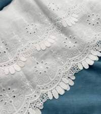 Double Layer Hakoba Scallops With Gpo Fringe Lace No 842c