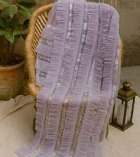 Frilly Feels Net With Sequins Fabric 678