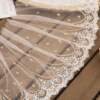 Vintage Design Net With Zari Embroidery Lace No 827
