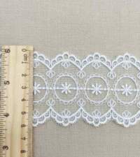 Floral Embroidered Nets 6 Lace No 856b