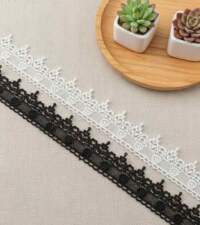 Floral Design Guipure Edge Lace No 870