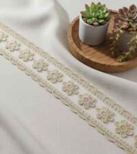 Light Gold Zari Lace No 861