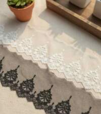 Floral Embroidered Nets 1 Lace No 851a
