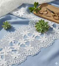 Fancy Floral Guipures 5 Lace No 847