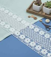 Fancy Floral Guipures 3 Lace No 845