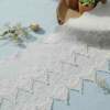Double Layer Hakoba With Triangular Gpo Fringe Lace No 841