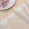 Rose Design Net Embroidered Lace No 857