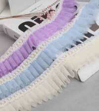 Pearly Frills Net Lace No 879a
