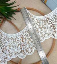 Intricately Designed Statement Scallops Guipure Lace No 894c