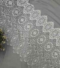 Delicate Thread Work Chantilly Lace Piece 922