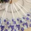 Floral Embroidered Tulle Net Lace No 889