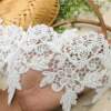 Intricate Floral Guipure Net Lace No 905