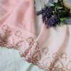 Soft Peach Pink Tulle Net Lace No 786