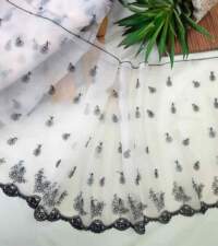 Soft Pink Tint Net Lace No 899