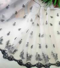 Soft Pink Tint Net Lace No 899a