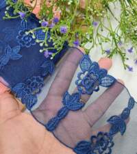 Two Sided Net Border Lace No 901c