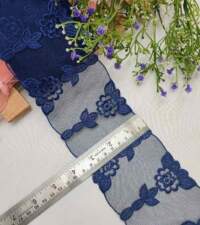Two Sided Net Border Lace No 901d