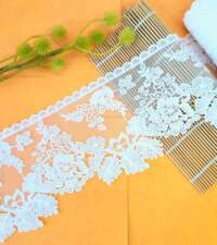 Floral Guipure Fringe Embroidery Net Lace No 924a