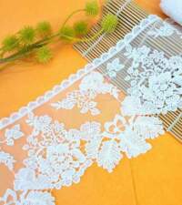 Floral Guipure Fringe Embroidery Net Lace No 924