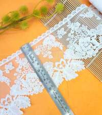 Floral Guipure Fringe Embroidery Net Lace No 924c