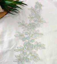 Rose Design Tissue Organza Applique Item No 921c