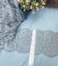 SilverGrey Chantilly Lace Trim No 941b