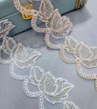 Leafy Scallops Design Turkish Cord Lace No 976b